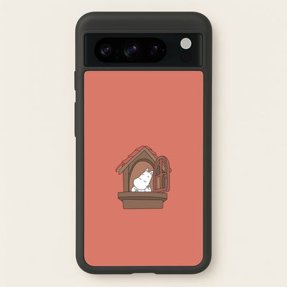 The Window  - Moomin Phone Case for Google Pixel 8 Pro