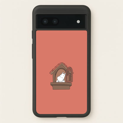 The Window  - Moomin Phone Case for Google Pixel 7a