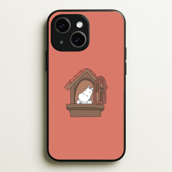 The Window  - Moomin Phone Case for iPhone 15