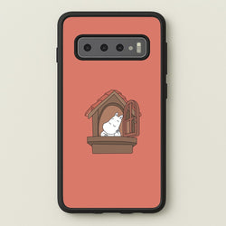 The Window  - Moomin Phone Case for Galaxy S10 Plus