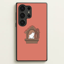 The Window  - Moomin Phone Case for Galaxy S25 Ultra