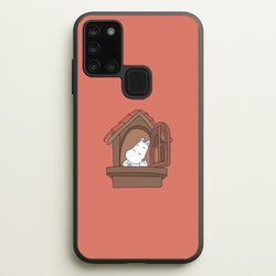The Window  - Moomin Phone Case for Galaxy A21s