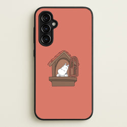The Window  - Moomin Phone Case for Galaxy A54