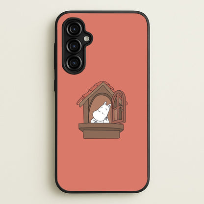 The Window  - Moomin Phone Case for Galaxy A54