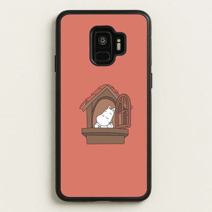 The Window  - Moomin Phone Case for Galaxy S9