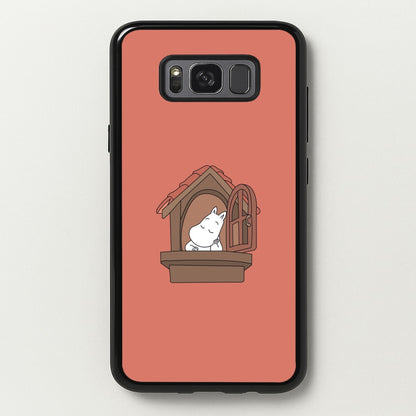 The Window  - Moomin Phone Case for Galaxy S8
