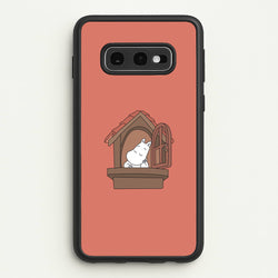 The Window  - Moomin Phone Case for Galaxy S10e