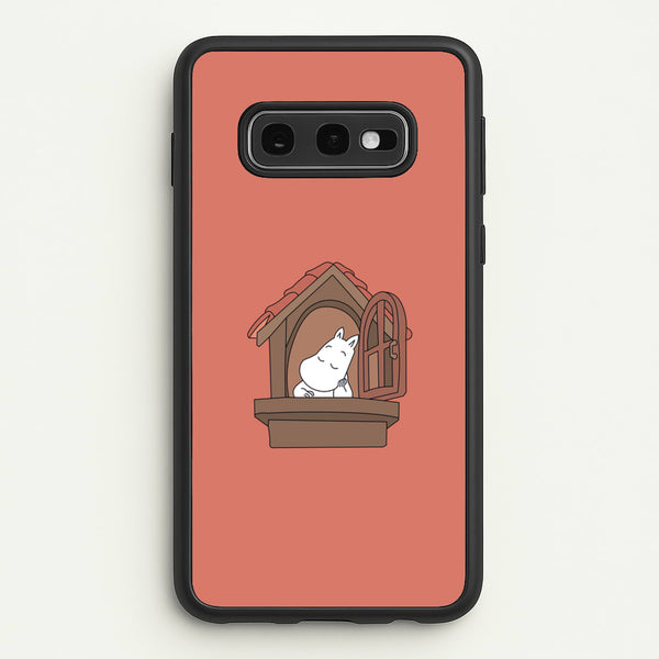 The Window  - Moomin Phone Case for Galaxy S10e