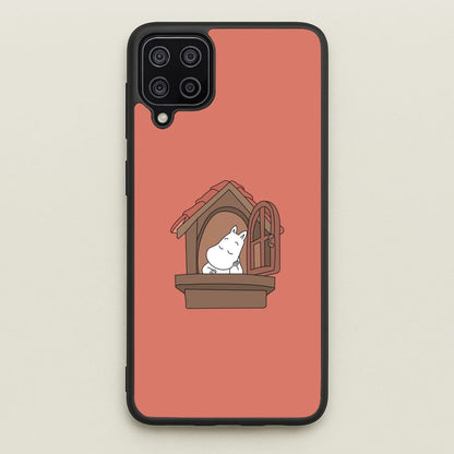 The Window  - Moomin Phone Case for Galaxy A12