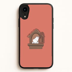 The Window  - Moomin Phone Case for iPhone XR