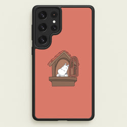 The Window  - Moomin Phone Case for Galaxy S23 Ultra