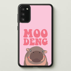 Moo Pink  - Moo Deng Phone Case for Galaxy S20FE