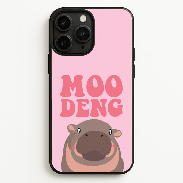 Moo Pink  - Moo Deng Phone Case for iPhone 11 Pro