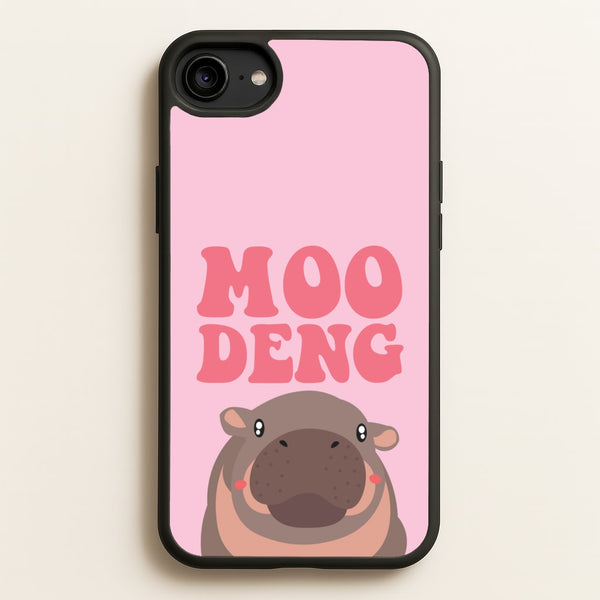 Moo Pink  - Moo Deng Phone Case for iPhone 6 / 7 / 8 / SE