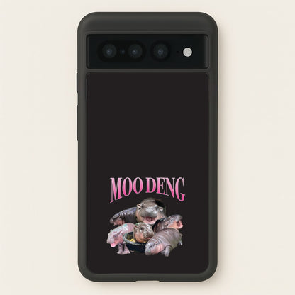 Moo Collage  - Moo Deng Phone Case for Google Pixel 7 Pro