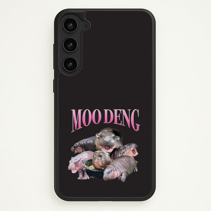 Moo Collage  - Moo Deng Phone Case for Galaxy S23