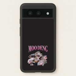 Moo Collage  - Moo Deng Phone Case for Google Pixel 8a