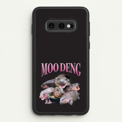 Moo Collage  - Moo Deng Phone Case for Galaxy S10e