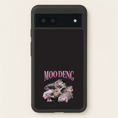 Moo Collage  - Moo Deng Phone Case for Google Pixel 6a