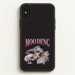 Moo Collage  - Moo Deng Phone Case for iPhone XS Max