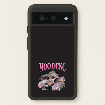 Moo Collage  - Moo Deng Phone Case for Google Pixel 8