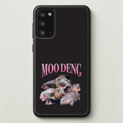 Moo Collage  - Moo Deng Phone Case for Galaxy Note 20