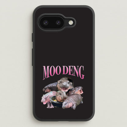 Moo Collage  - Moo Deng Phone Case for Google Pixel 9a