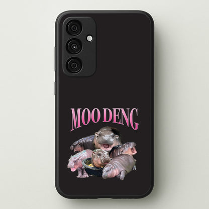 Moo Collage  - Moo Deng Phone Case for Galaxy A35