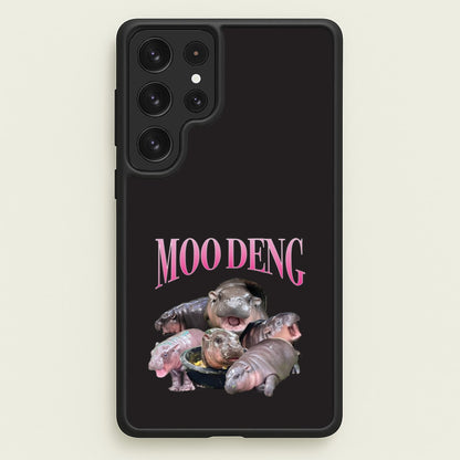 Moo Collage  - Moo Deng Phone Case for Galaxy S22 Ultra