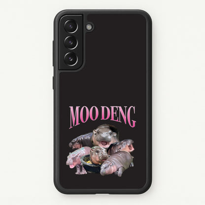 Moo Collage  - Moo Deng Phone Case for Galaxy S21FE