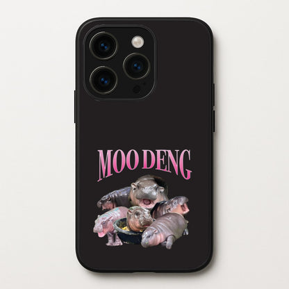 Moo Collage  - Moo Deng Phone Case for iPhone 15 Pro