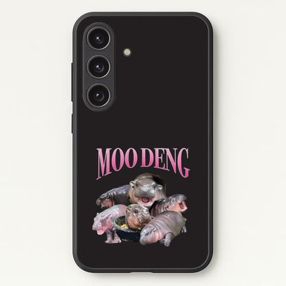 Moo Collage  - Moo Deng Phone Case for Galaxy S25