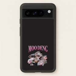 Moo Collage  - Moo Deng Phone Case for Google Pixel 8 Pro
