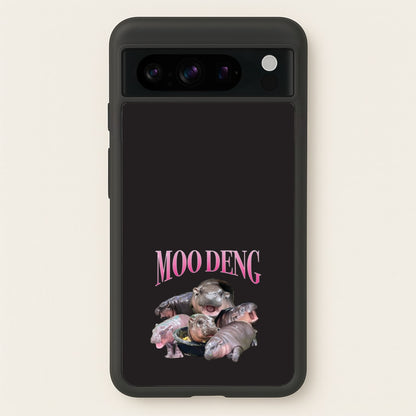 Moo Collage  - Moo Deng Phone Case for Google Pixel 8 Pro