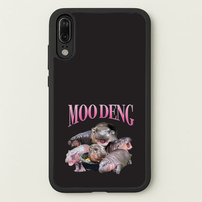 Moo Collage  - Moo Deng Phone Case for Huawei P20