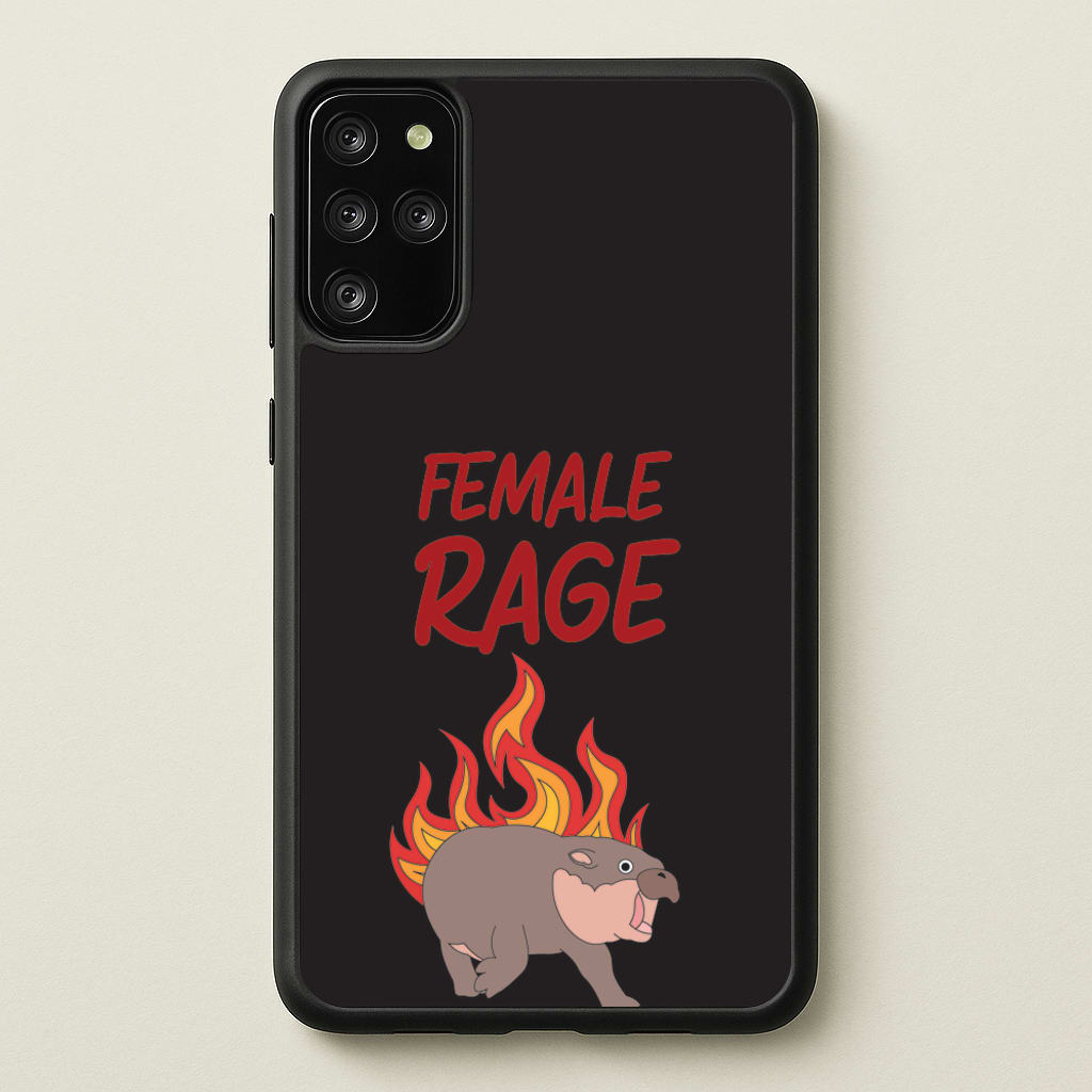 Female Rage  - Moo Deng Phone Case for Galaxy S20 Plus