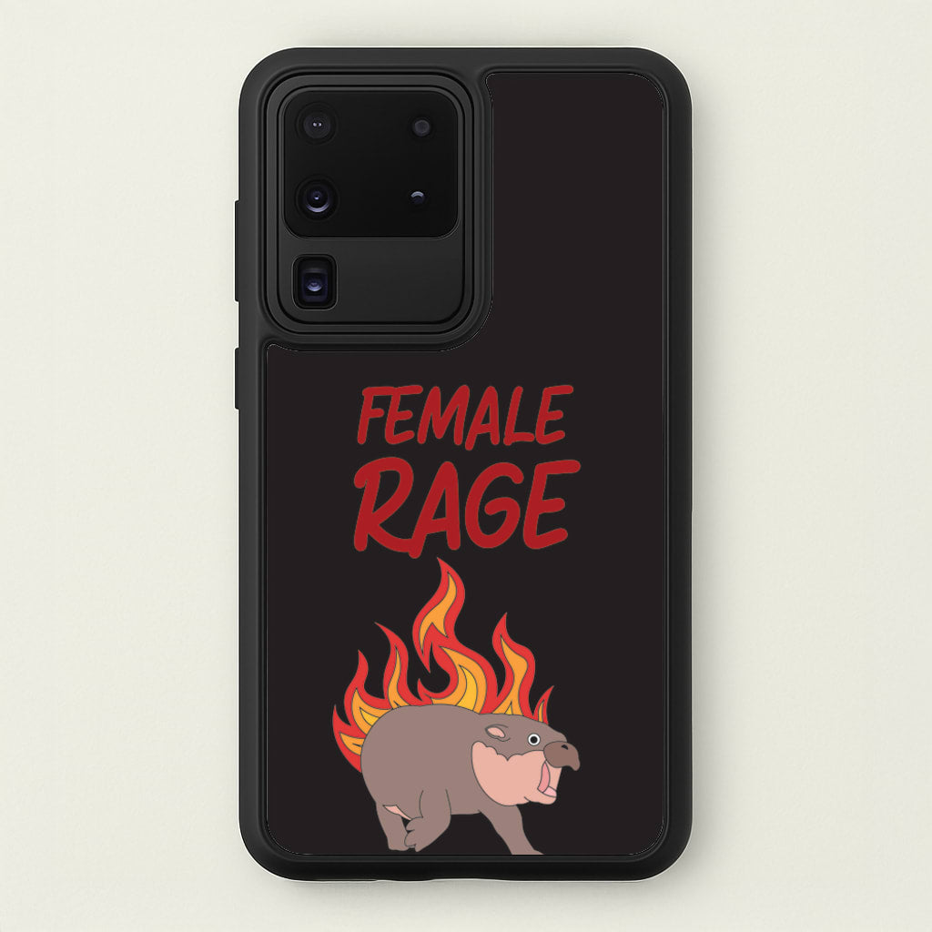 Female Rage  - Moo Deng Phone Case for Galaxy S20 Ultra
