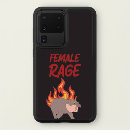 Female Rage  - Moo Deng Phone Case for Galaxy S20 Ultra