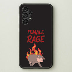 Female Rage  - Moo Deng Phone Case for Galaxy A13