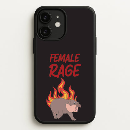 Female Rage  - Moo Deng Phone Case for iPhone 11