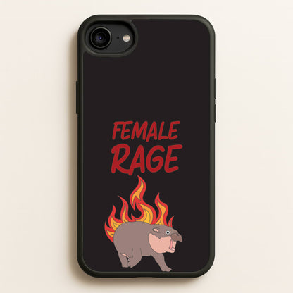 Female Rage  - Moo Deng Phone Case for iPhone 6 / 7 / 8 / SE