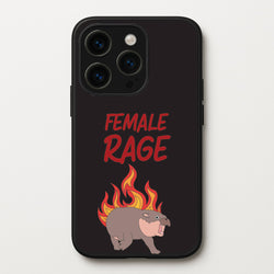 Female Rage  - Moo Deng Phone Case for iPhone 15 Pro Max