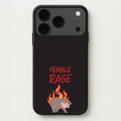 Female Rage Phone Case for iPhone 17 Pro Max