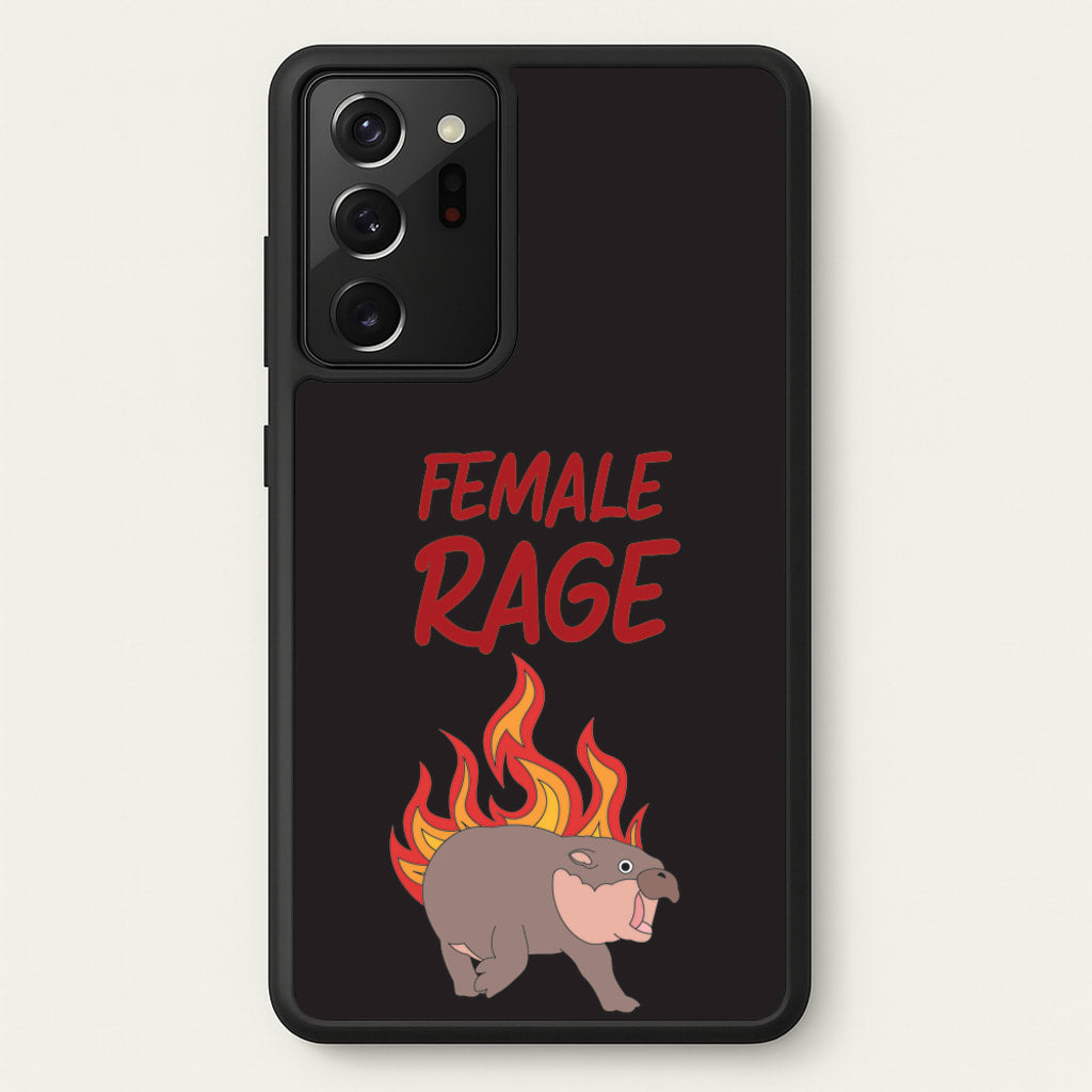 Female Rage  - Moo Deng Phone Case for Galaxy Note 20 Ultra