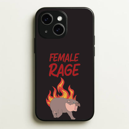 Female Rage  - Moo Deng Phone Case for iPhone 14 Plus