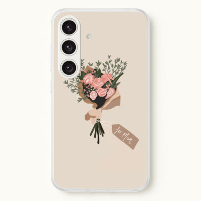 Mum Bouquet - Mother's Day  - Mother's Day Phone Case for Galaxy S24FE
