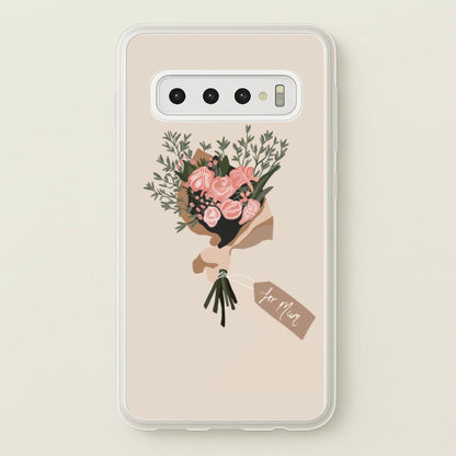 Mum Bouquet - Mother's Day  - Mother's Day Phone Case for Galaxy S10 Plus