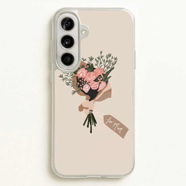 Mum Bouquet - Mother's Day  - Mother's Day Phone Case for Galaxy A56