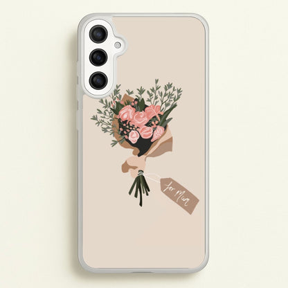 Mum Bouquet - Mother's Day  - Mother's Day Phone Case for Galaxy A36
