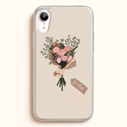 Mum Bouquet - Mother's Day  - Mother's Day Phone Case for iPhone XR